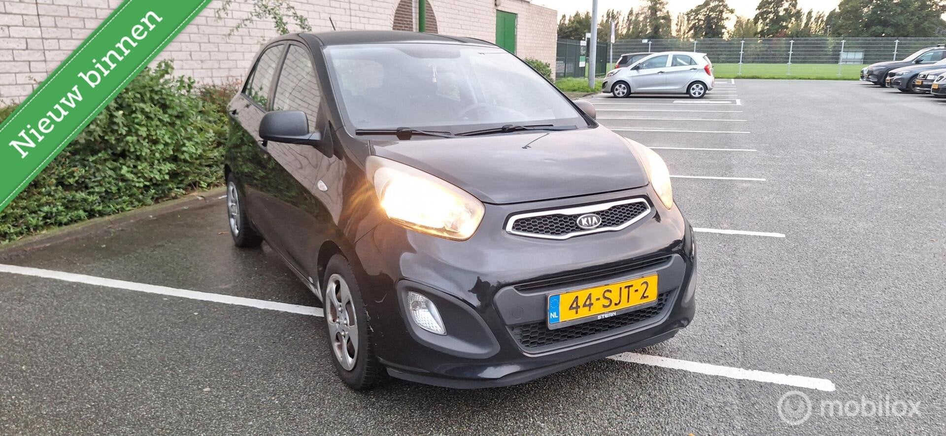 Kia Picanto 1.0 CVVT Airco, Voorwielaandrijving, Euro 5, Gebruikt, 400 kg