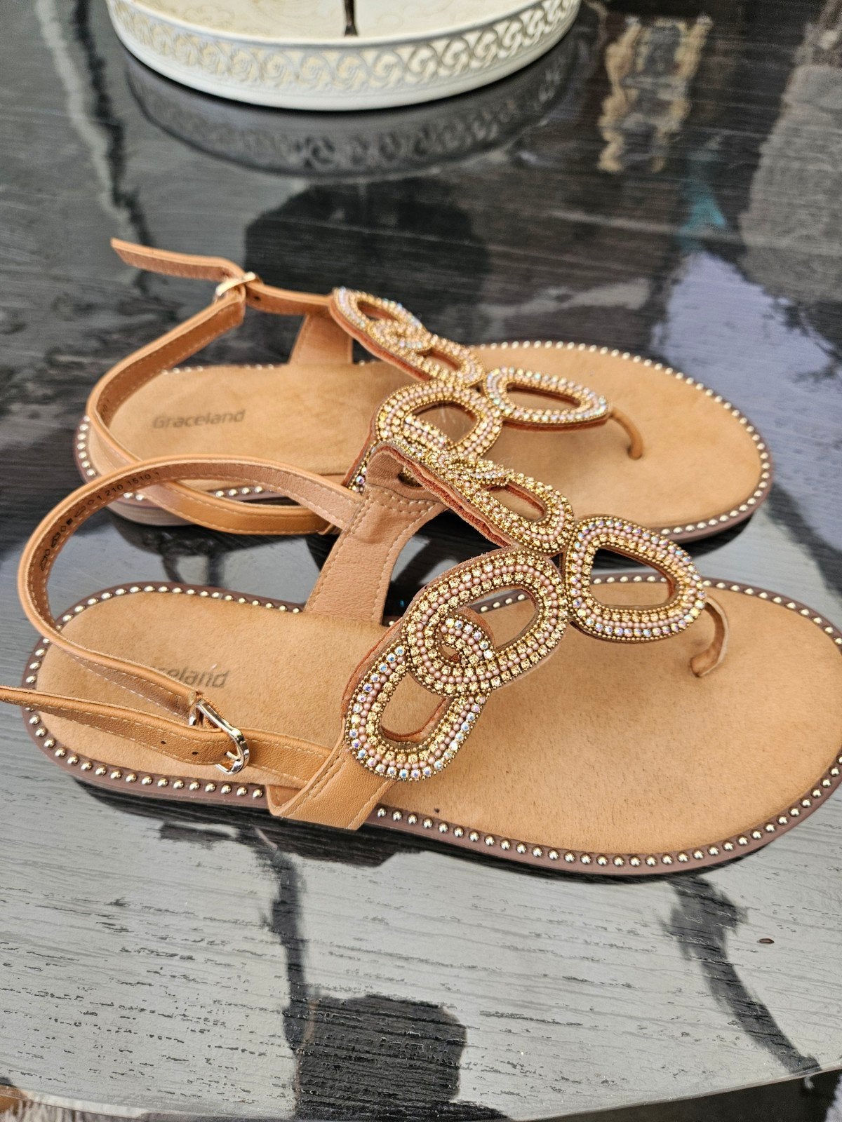 Leuke sandalen, Ophalen, Zo goed als nieuw, Sandalen of Muiltjes