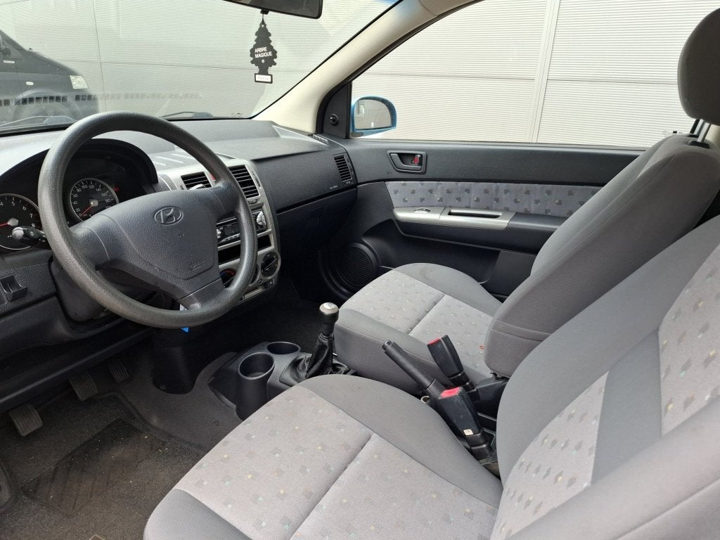 Hyundai Getz 1.3i GL Cool 3D Nw Koppeling & APK ✅, Metallic lak, 4 cilinders, Blauw, Origineel Nederlands