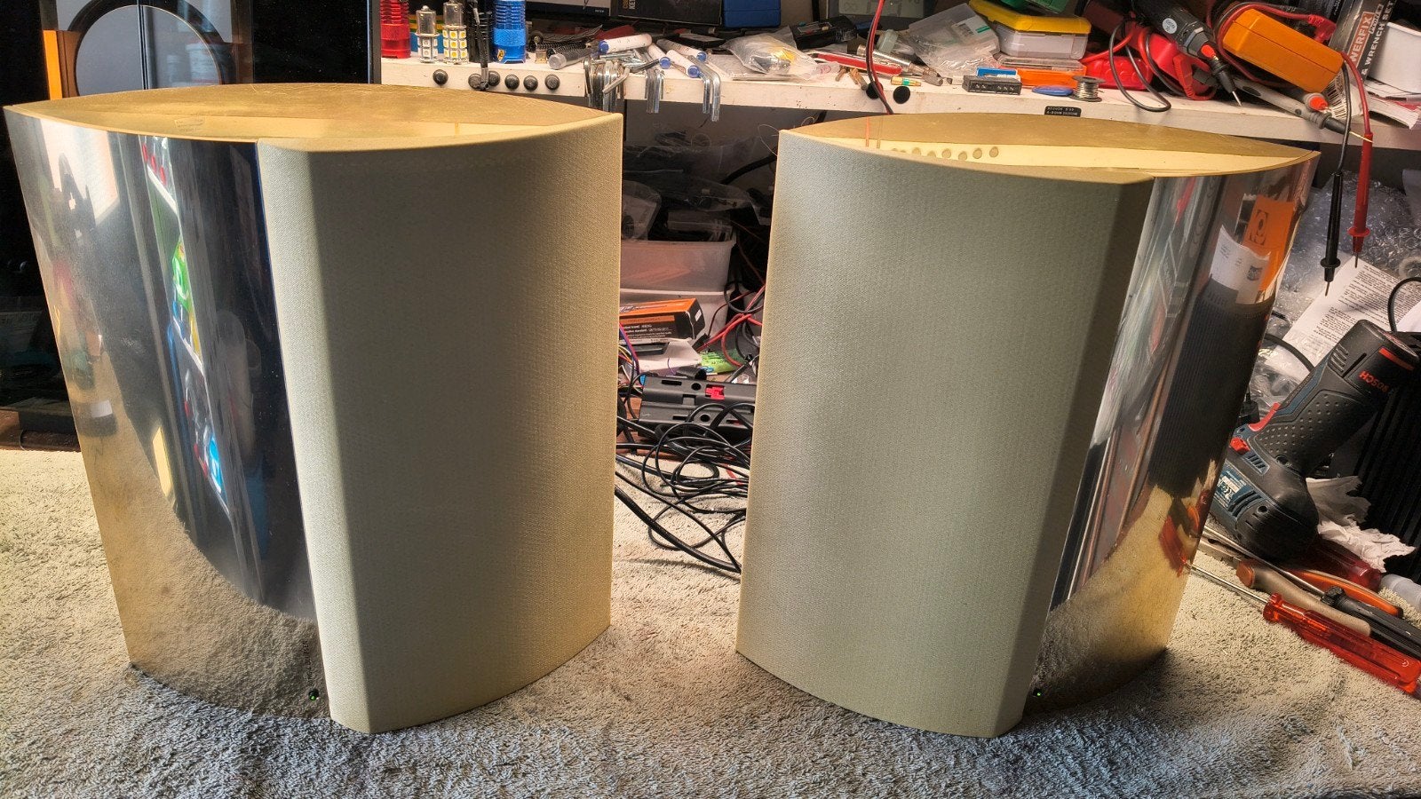 B&O Beolab 4000 geel/goud zeldzame kleurstelling, Ophalen of Verzenden