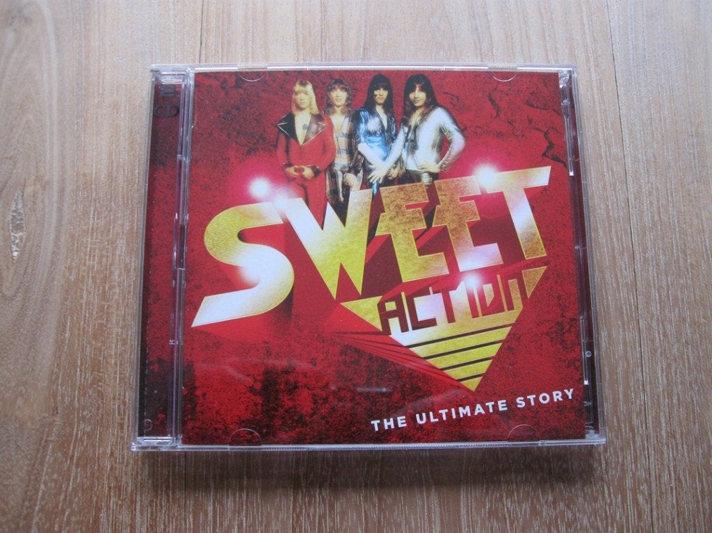 CD (2 Discs) Sweet - Action: The Ultimate Story, Ophalen of Verzenden, Zo goed als nieuw, Poprock, Verzamelalbum