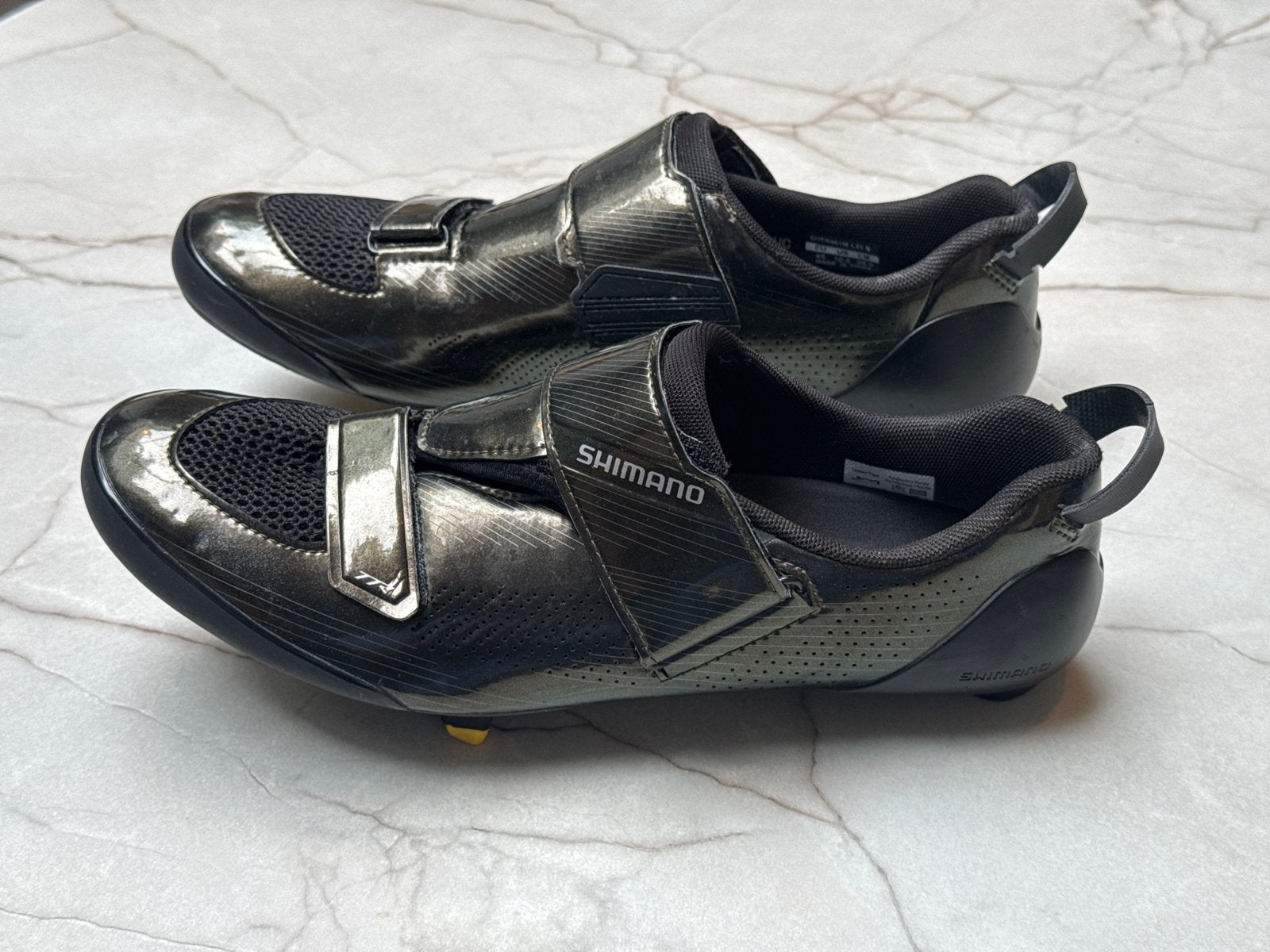 Shimano TR901 Triatlon Fietsschoenen incl. SPD-SL plaatjes, Ophalen of Verzenden, Zo goed als nieuw, Schoenen