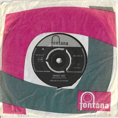 RENÉ NODELIJK & ALLIGATORS 1962 NEDERBIET uit DEN HAAG R1267, Ophalen of Verzenden, Gebruikt, 7 inch, Pop