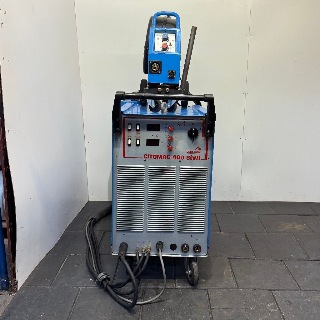 Oerlikon Optimag 400 S(W) MIG MAG Watergekoeld Lasapparaat, Gebruikt, Infonl@lincolnelectric.eu, Ophalen of Verzenden, Lincoln Electric