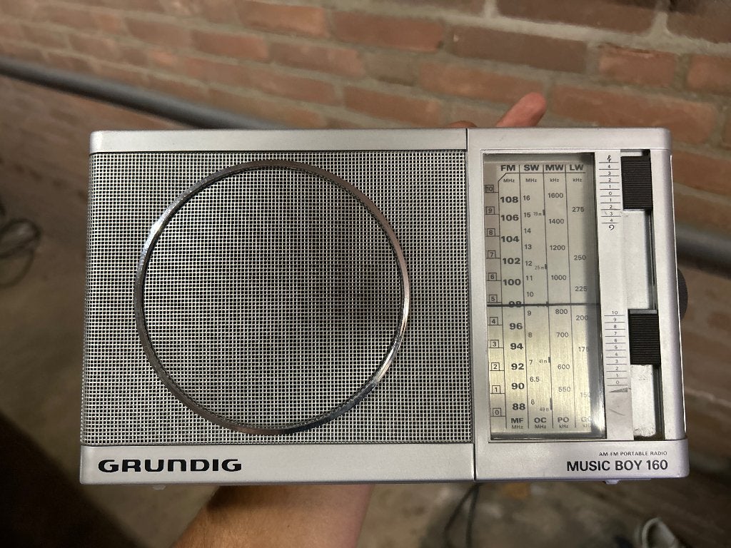 Grundig music boy 160, Ophalen of Verzenden, Zo goed als nieuw, Wereldontvanger