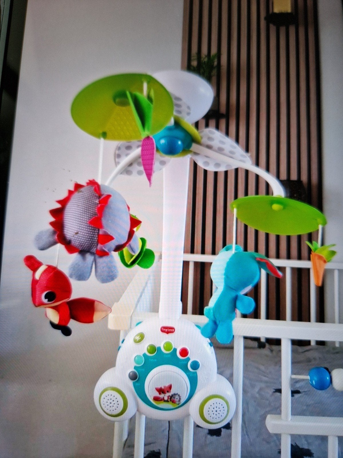 tiny love muzoekmobile, Ophalen