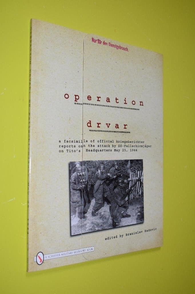 Operation DRVAR - 25 mei 1944- Engels/Duits- FACSIMILE, Fotoboek, Ophalen of Verzenden, Luchtmacht, Tweede Wereldoorlog