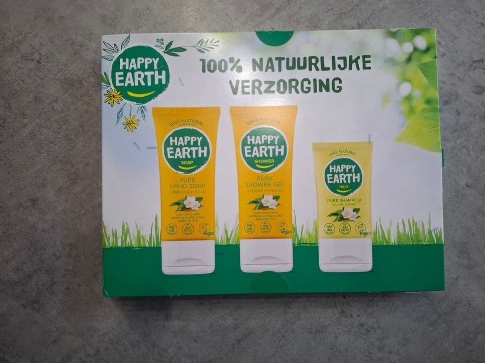 Happy Earth Verzorgingspakketje, Ophalen of Verzenden, Nieuw, Bad & Douche