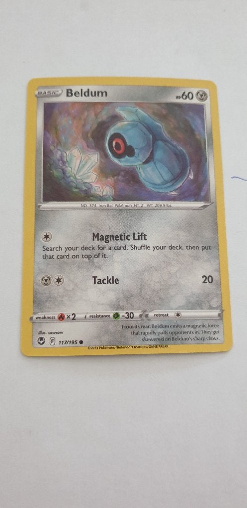2982 pokemon 117/195 beldum, Verzenden, Nieuw
