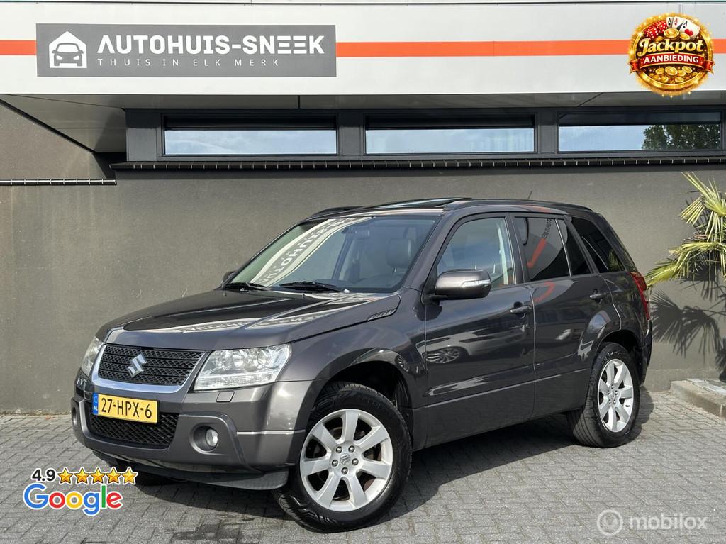 Suzuki Grand Vitara 2.4 High Executive 4x4 | Pano | Trekhaak, Auto's, Suzuki, Bedrijf, Te koop, Grand Vitara, 4x4, ABS, Airbags