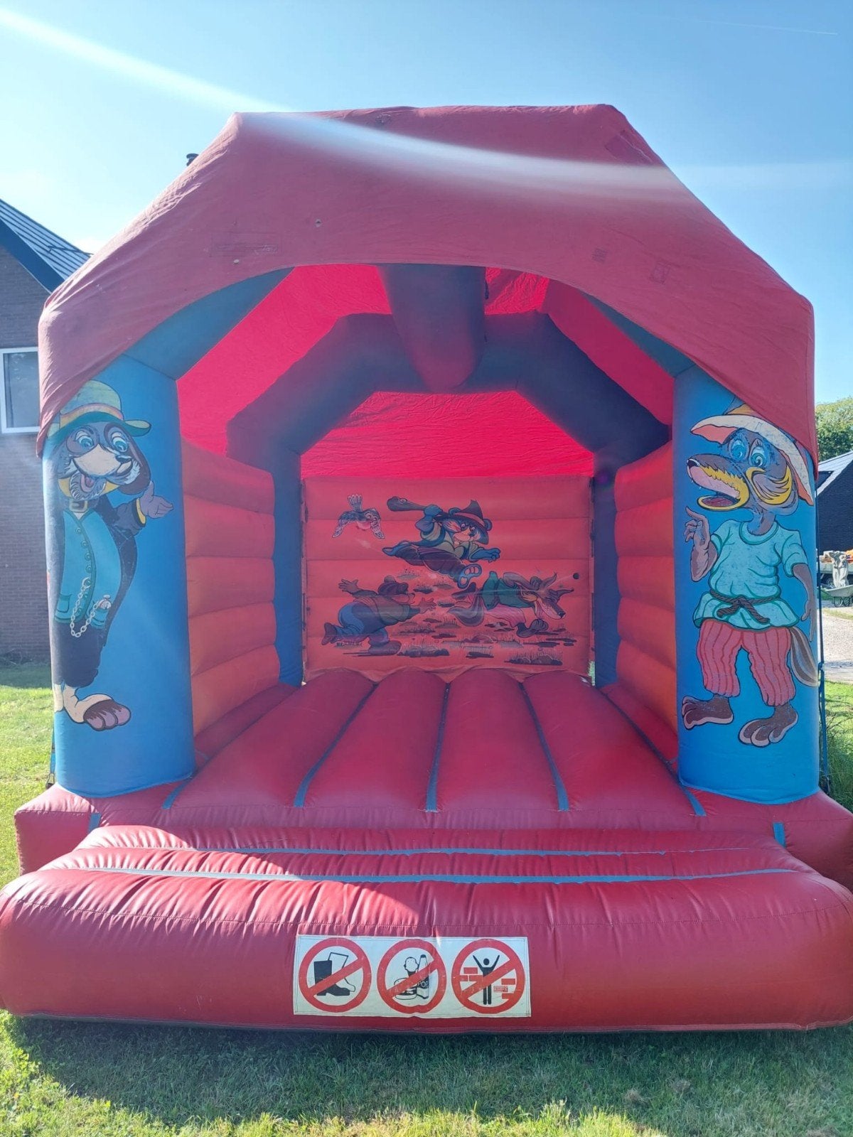 Te koop Springkussen inclusief blower, Ophalen