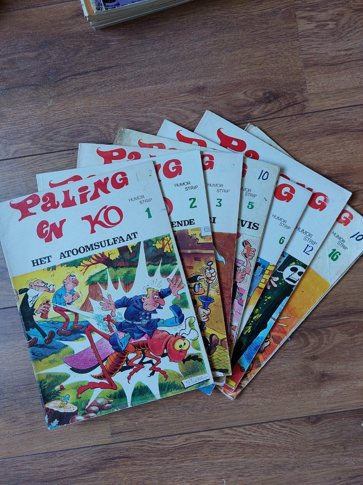 Paling en Ko stripboeken - Complete serie of reeks, Complete serie of reeks, Ophalen of Verzenden, Gelezen, Francisco Ibáñez
