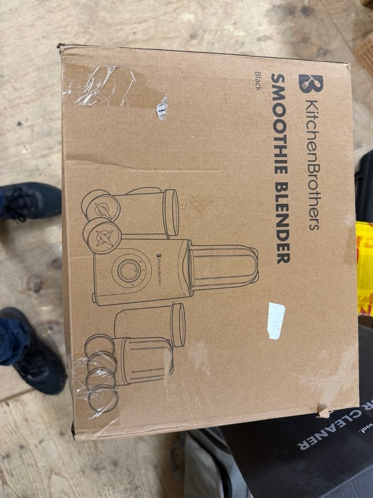 KitchenBrothers smoothieblender in originele doos, Witgoed en Apparatuur, Ophalen of Verzenden, Zo goed als nieuw, Blender to go
