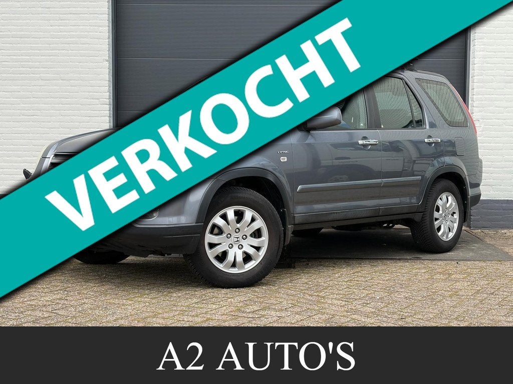 Honda CR-V 2.0i ES Automaat|Airco|Cruise, Auto's, Honda, Automaat, 1998 cc, Gebruikt, Zwart