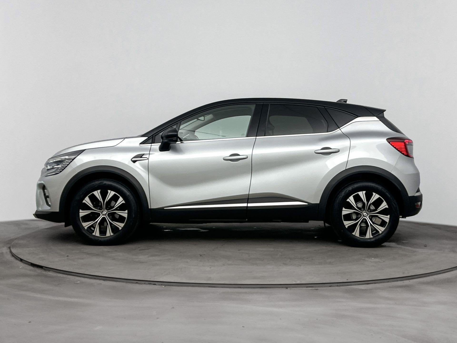 Renault Captur 1.0 TCe Techno 90PK | Navigatie | Achteruitri, Auto's, Voorwielaandrijving, Gebruikt, Euro 6, Leder en Stof