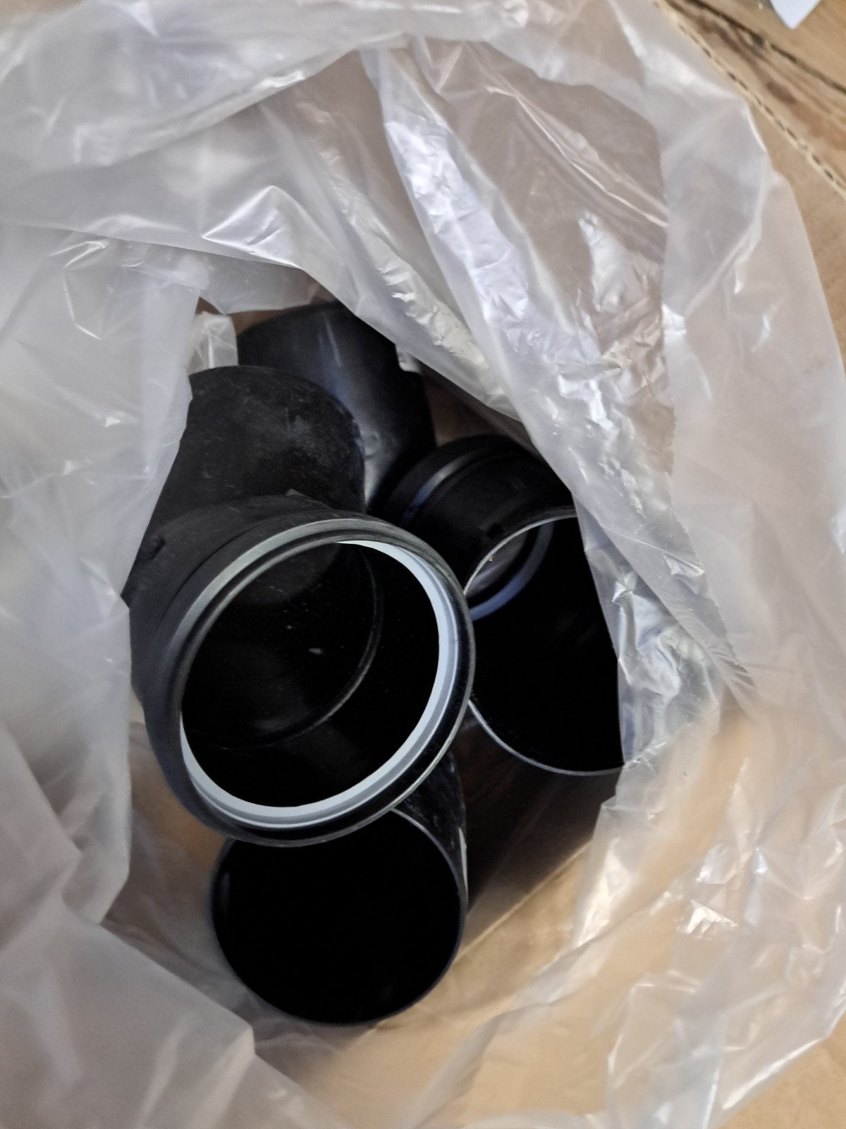 6 stuks bochten 80 burgerhout rookgasafvoer & luchtkanaal, Minder dan 20 liter, Ophalen of Verzenden, Nieuw, Minder dan 3 jaar oud