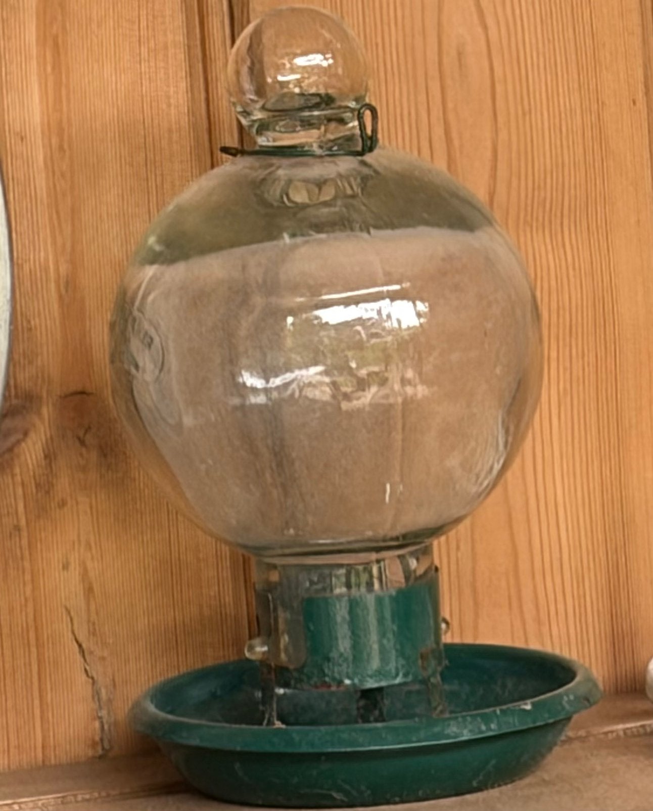 Antieke voersilo voor in voliere of grote kooi/ vintage, Dieren en Toebehoren, Ophalen, Gebruikt, Overige typen