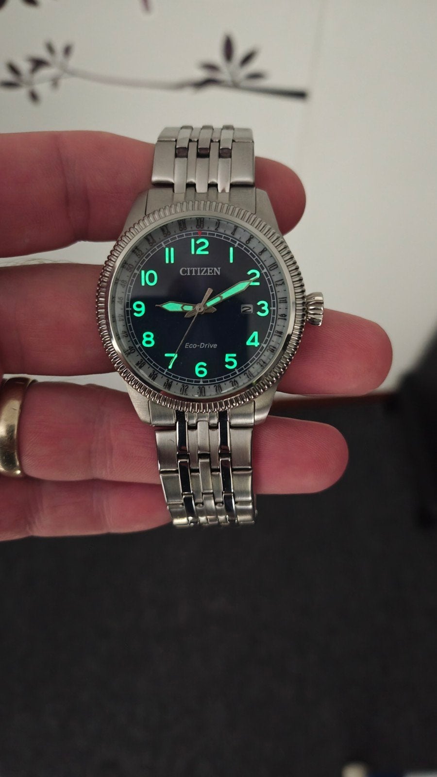 Citizen Eco-Drive Horloge BM7480-81L - Nieuwstaat, Staal, Staal, Ophalen of Verzenden, Zo goed als nieuw