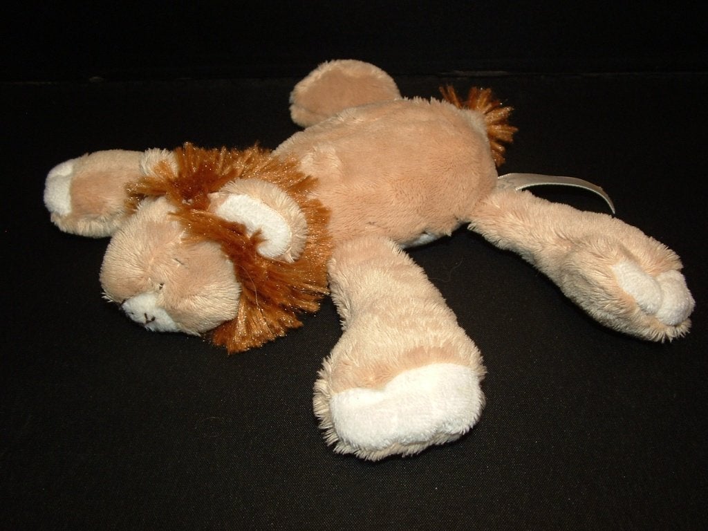HAPPY HORSE UNILEVER LEEUW VELOURS BEIGE/WIT MET, Kinderen en Baby's, Speelgoed | Knuffels en Pluche, Verzenden, Nieuw, Overige typen