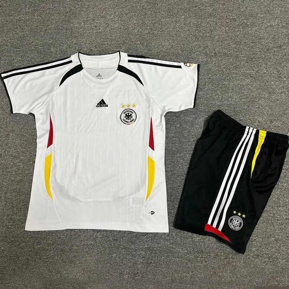Duitsland thuis shirt tenue kids retro 2006 | 98 t/m 164, Verzenden, Nieuw, Shirt
