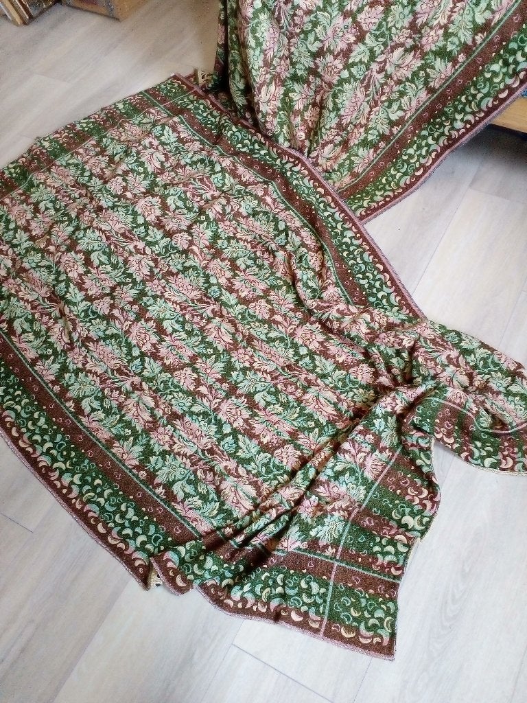 Vintage plaid/woonsprei. Dubbelzijdige geweven.Pr.p/stuk, Ophalen of Verzenden, Huis en Inrichting