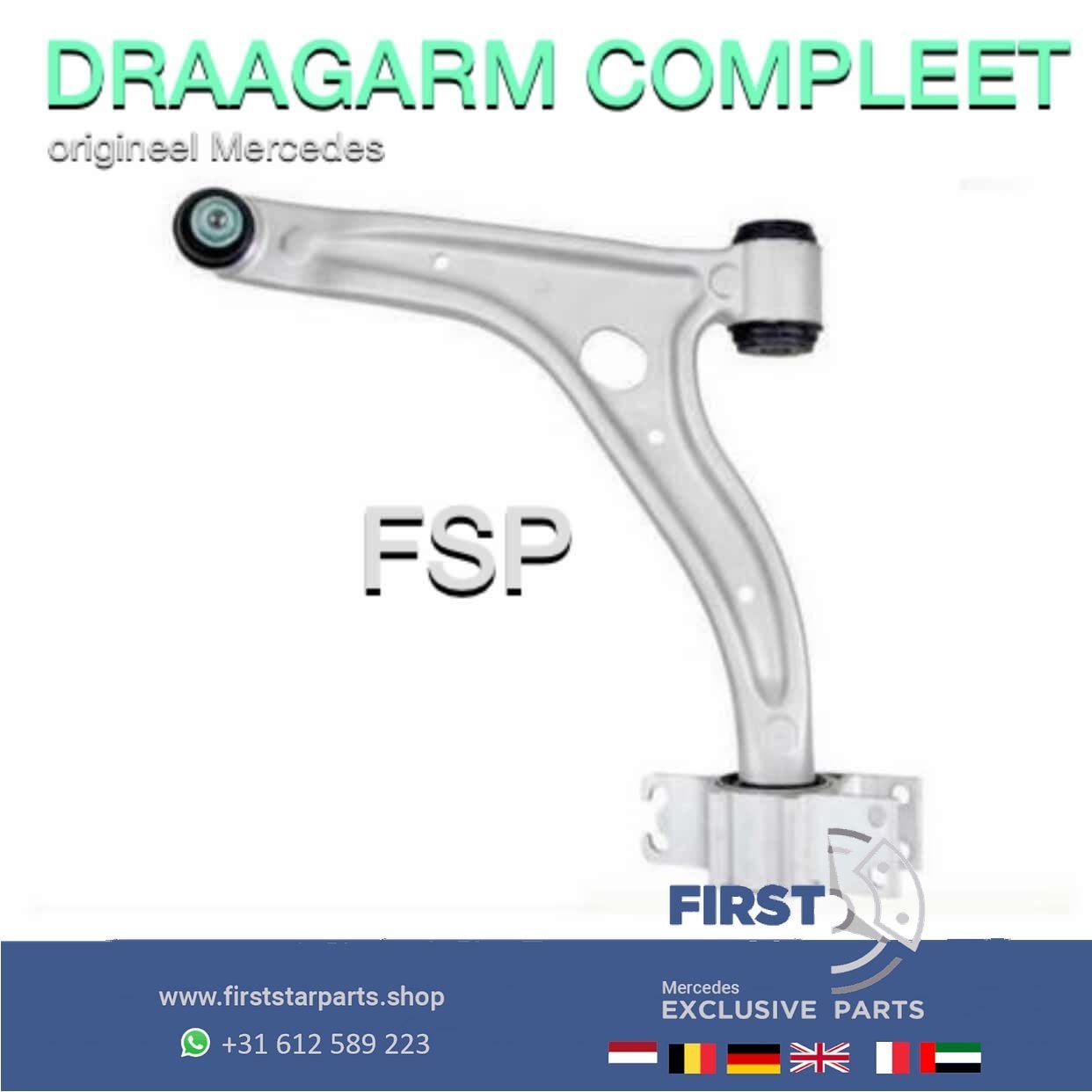 A2463304800 draagarm links rechts Mercedes W176 A Klasse W24, Gebruikt, -, Ophalen of Verzenden, -