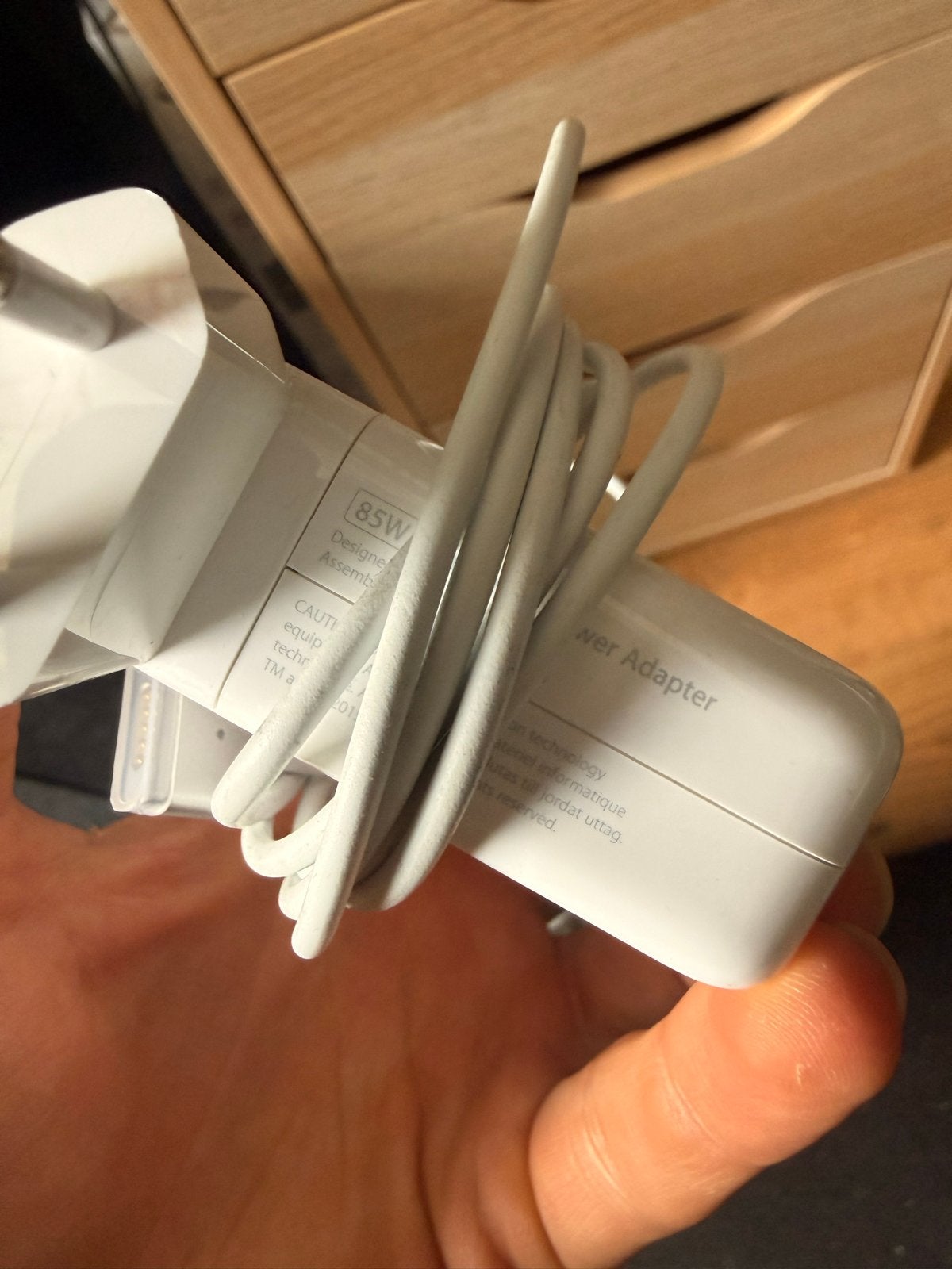85W MagSafe 2 Oplader voor MacBook Pro, Ophalen, Gebruikt