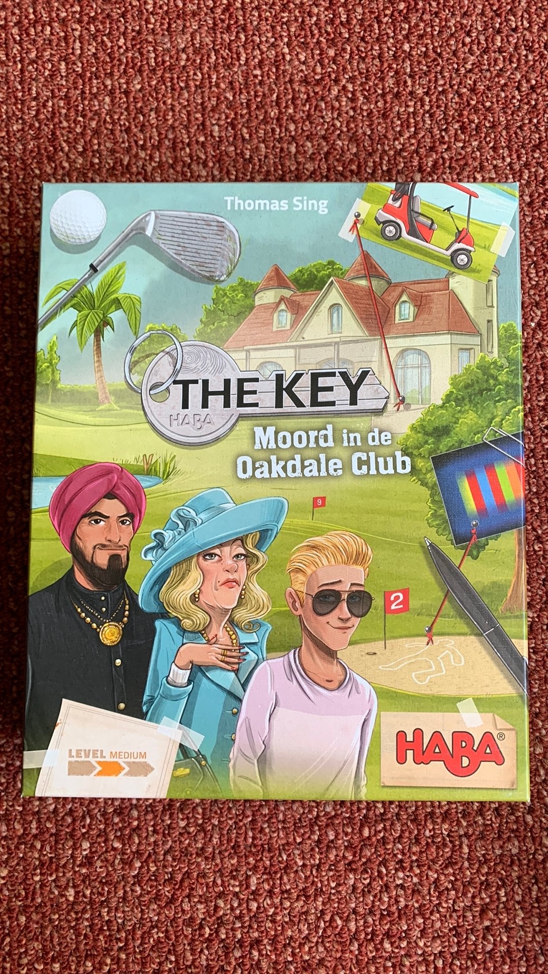 HABA spel The Key escape room voor 1 - 4 spelers, Ophalen of Verzenden, Zo goed als nieuw