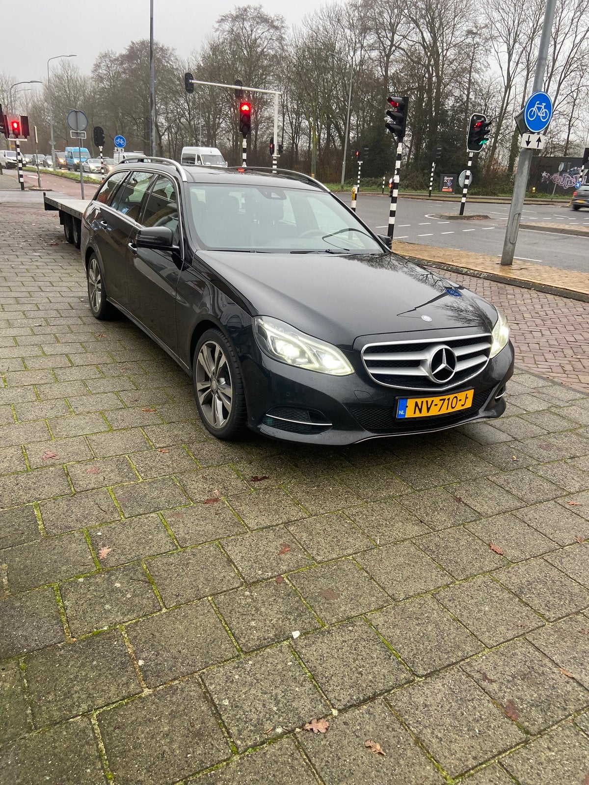 Mercedes-Benz E-Klasse E220 CDI Panoramadak EXPORT, Auto-onderdelen, Ophalen, Voor, Mercedes-Benz, Bumper