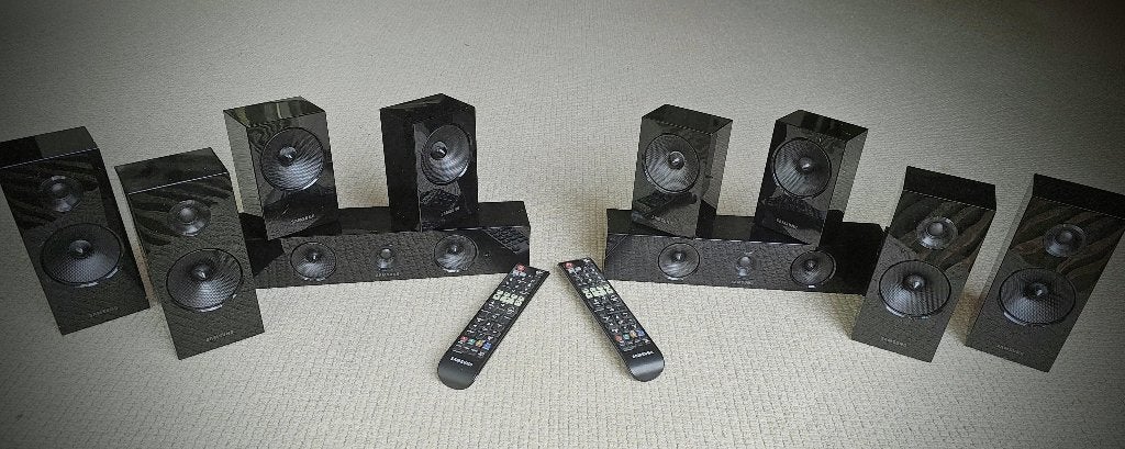 Samsung Home Cinema Set met 5.1 Luidsprekersysteem, Overige merken, Gebruikt, 70 watt of meer, Ophalen of Verzenden