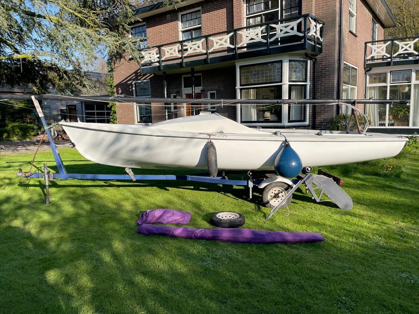Varuna 600 zeilboot met trailer, Ophalen, Polyester, Benzine
