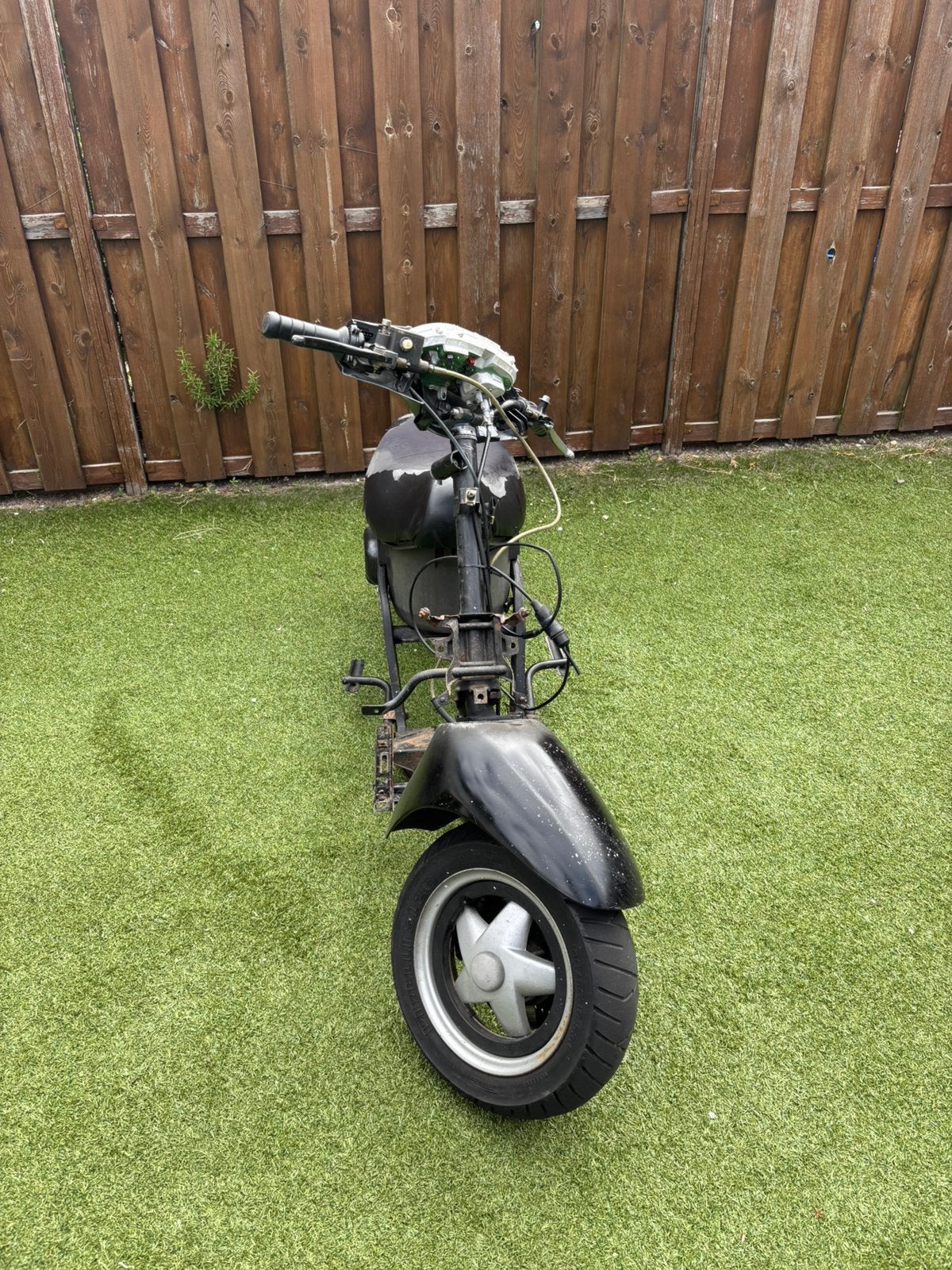 Piaggio Quartz frame WOK met kappen, Ophalen, Piaggio, Gebruikt, Benzine