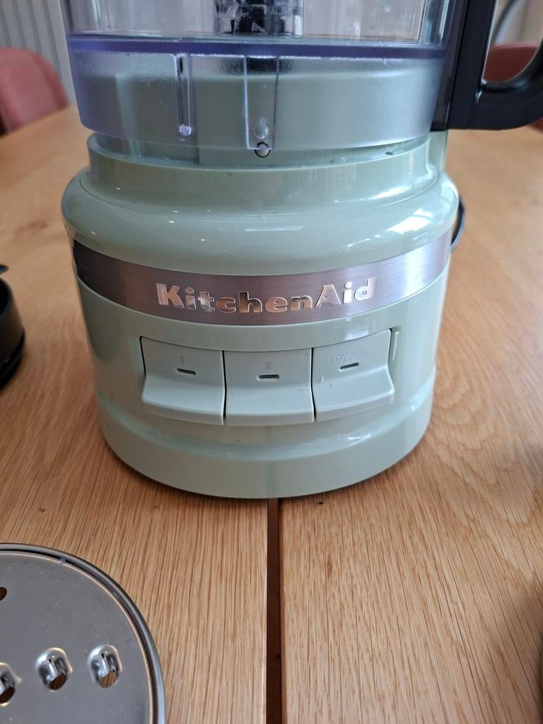 KitchenAid Foodprocessor 2,1L 5KFP0921EPT, Witgoed en Apparatuur, Keukenmixers, Zo goed als nieuw, 2 tot 3 liter, 3 snelheden of meer