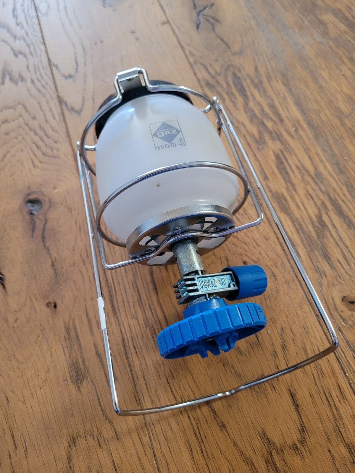Campingaz Lumogaz 470 Campinglamp, Caravans en Kamperen, Ophalen, Gebruikt