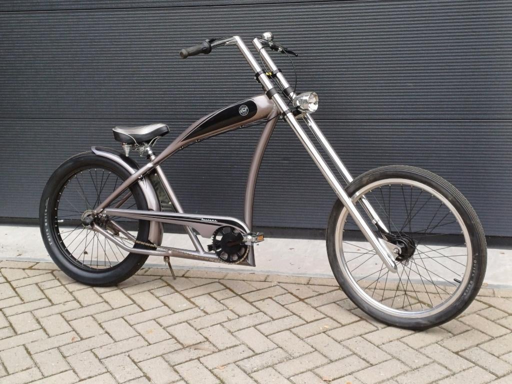 cruisers fiets, Ophalen, Terugtraprem, Heren, Aluminium