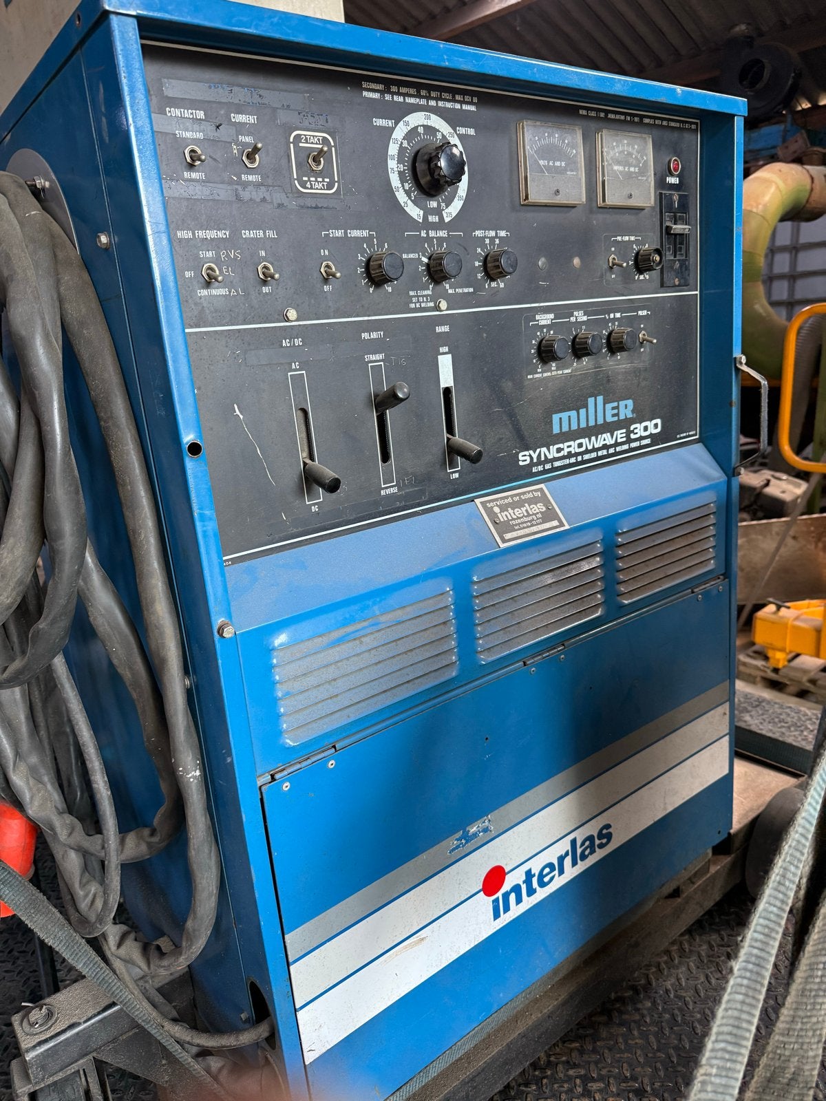 Miller Syncrowave 300 TIG lasapparaat 380V, Ophalen of Verzenden, O, O, O
