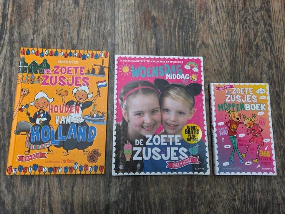 De Zoete Zusjes Boekenpakket: 3 Leuke Boeken, Ophalen of Verzenden, Gelezen, Hanneke de Zoete, Fictie algemeen