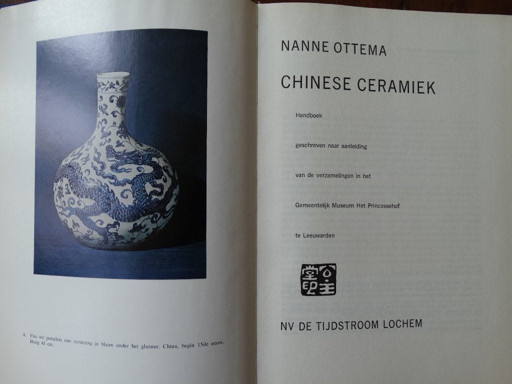 handboek Chinese Ceramiek - Nanne Ottema - gebonden boek, Verzenden, Gelezen, Overige onderwerpen