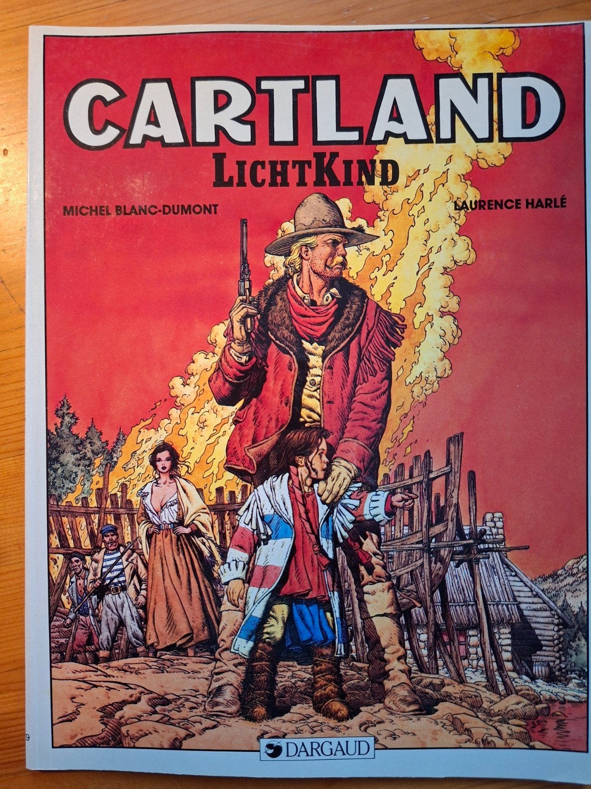 Cartland - Lichtkind (Dargaud), Eén stripboek, Ophalen of Verzenden, Gelezen, Michel Blanc-Dumont