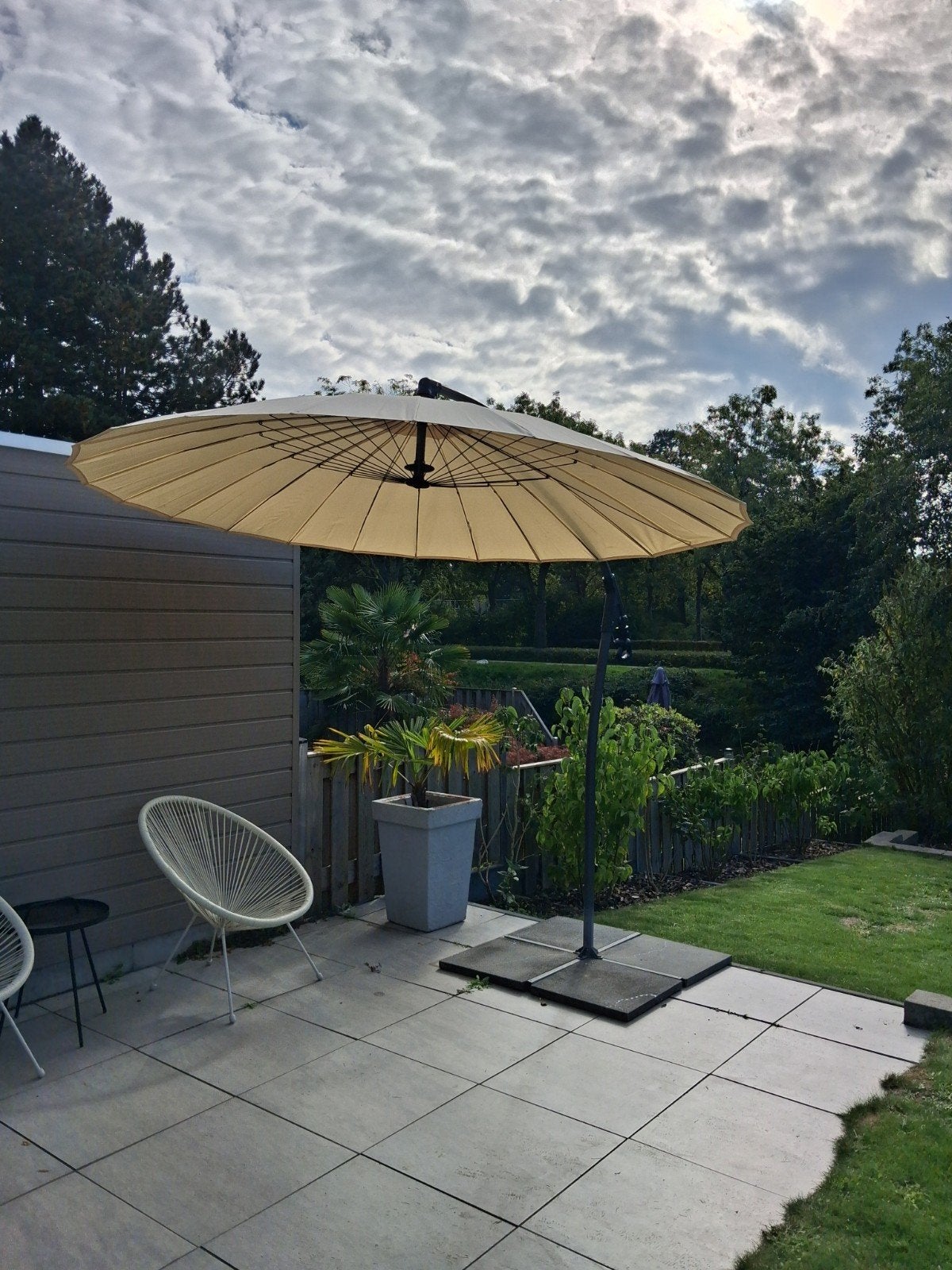 Zweefparasol 250 cm breed