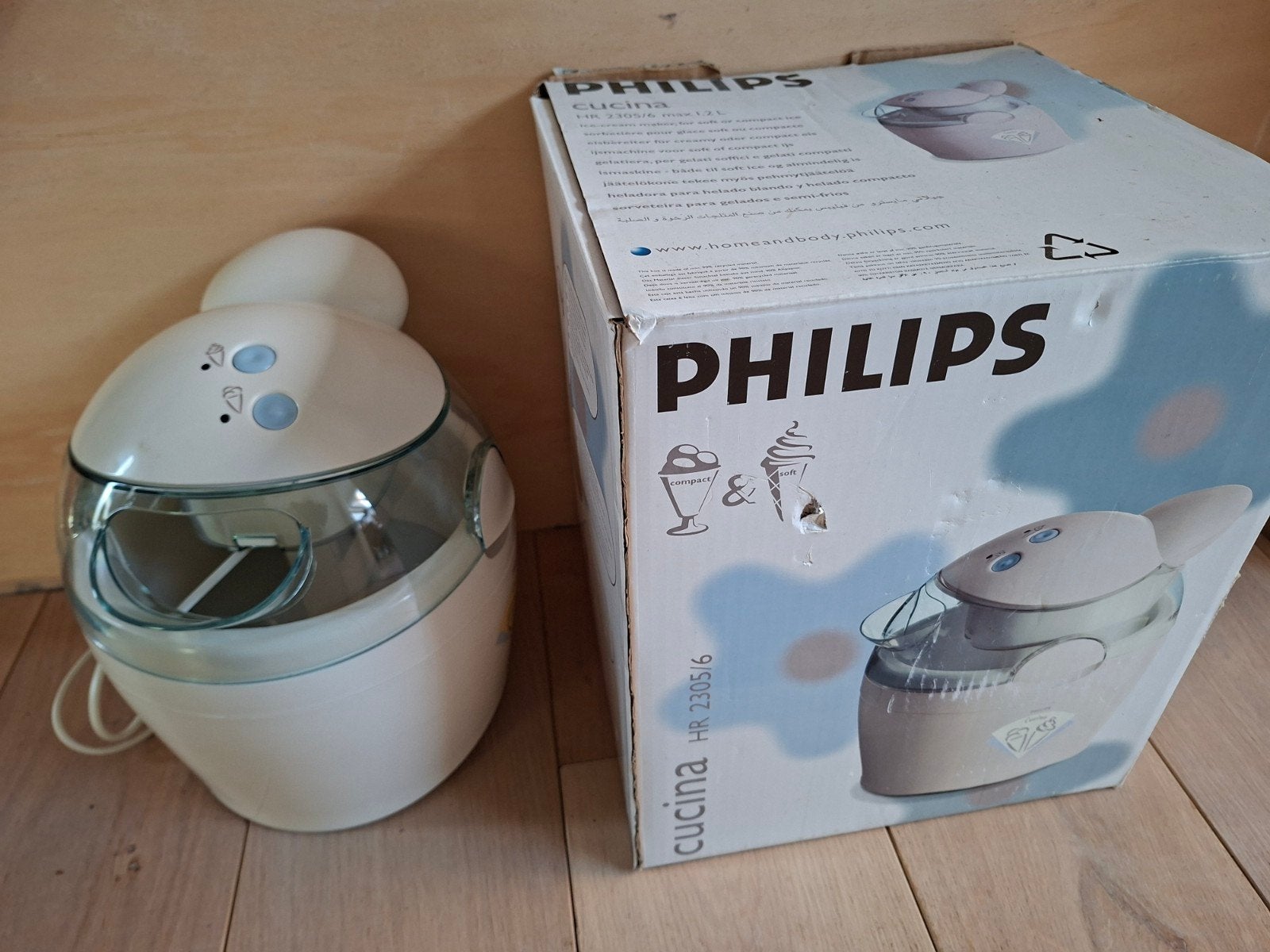 IJsmachine 1 keer gebruikt, Ophalen, Zo goed als nieuw, Koelelement