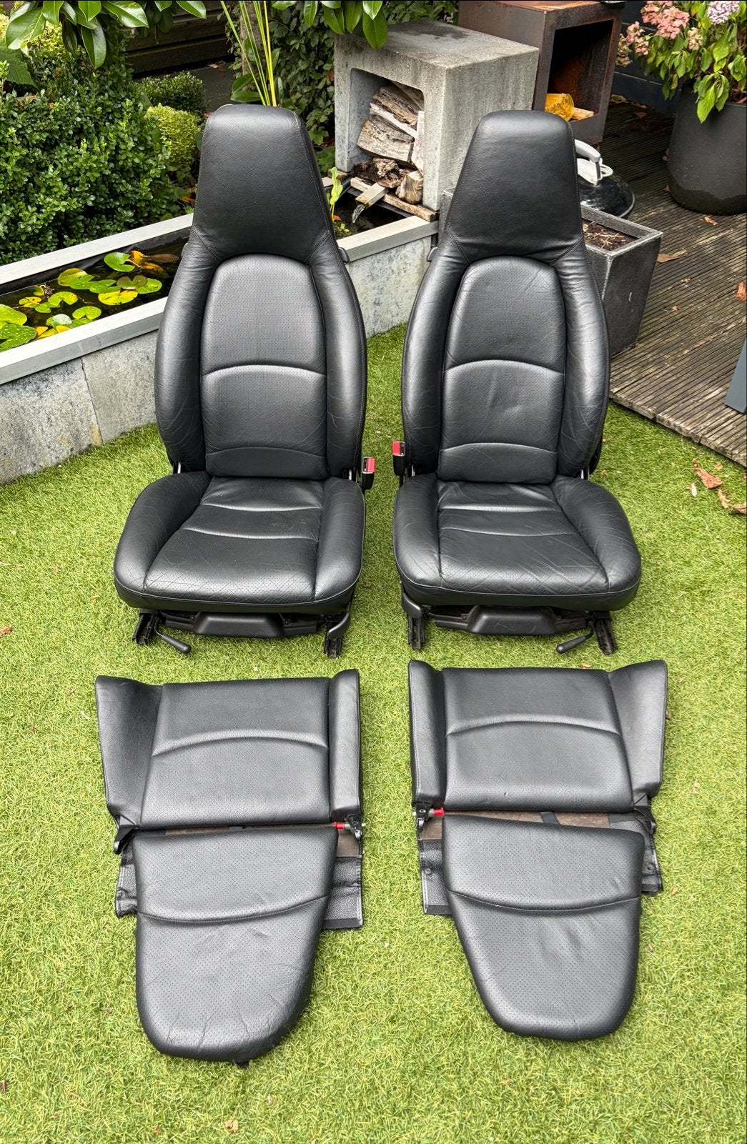 Elektrisch verstelbare Porsche 993 stoelen (passen ook in 96, Auto-onderdelen, Ophalen, Gebruikt, Porsche