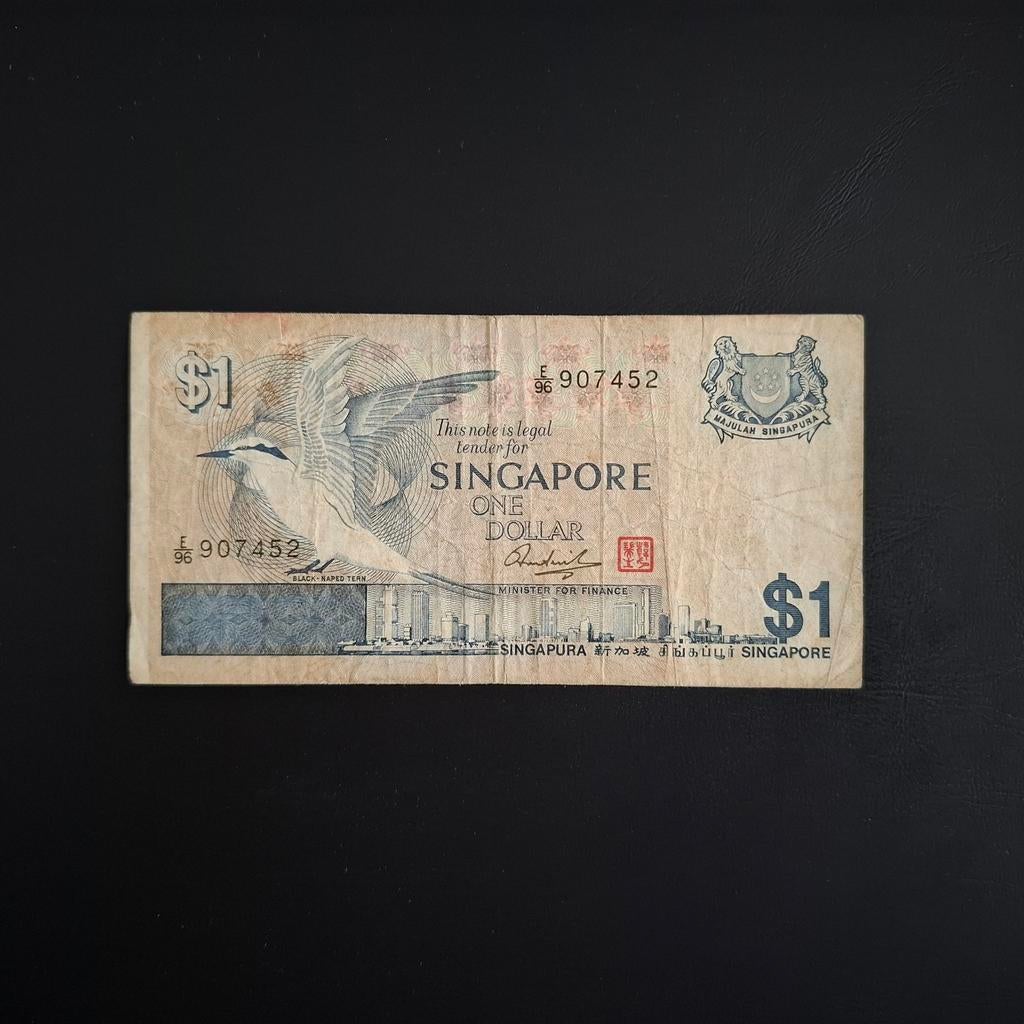 1 dollar Singapore #037, Verzenden, Zuidoost-Azië, Los biljet