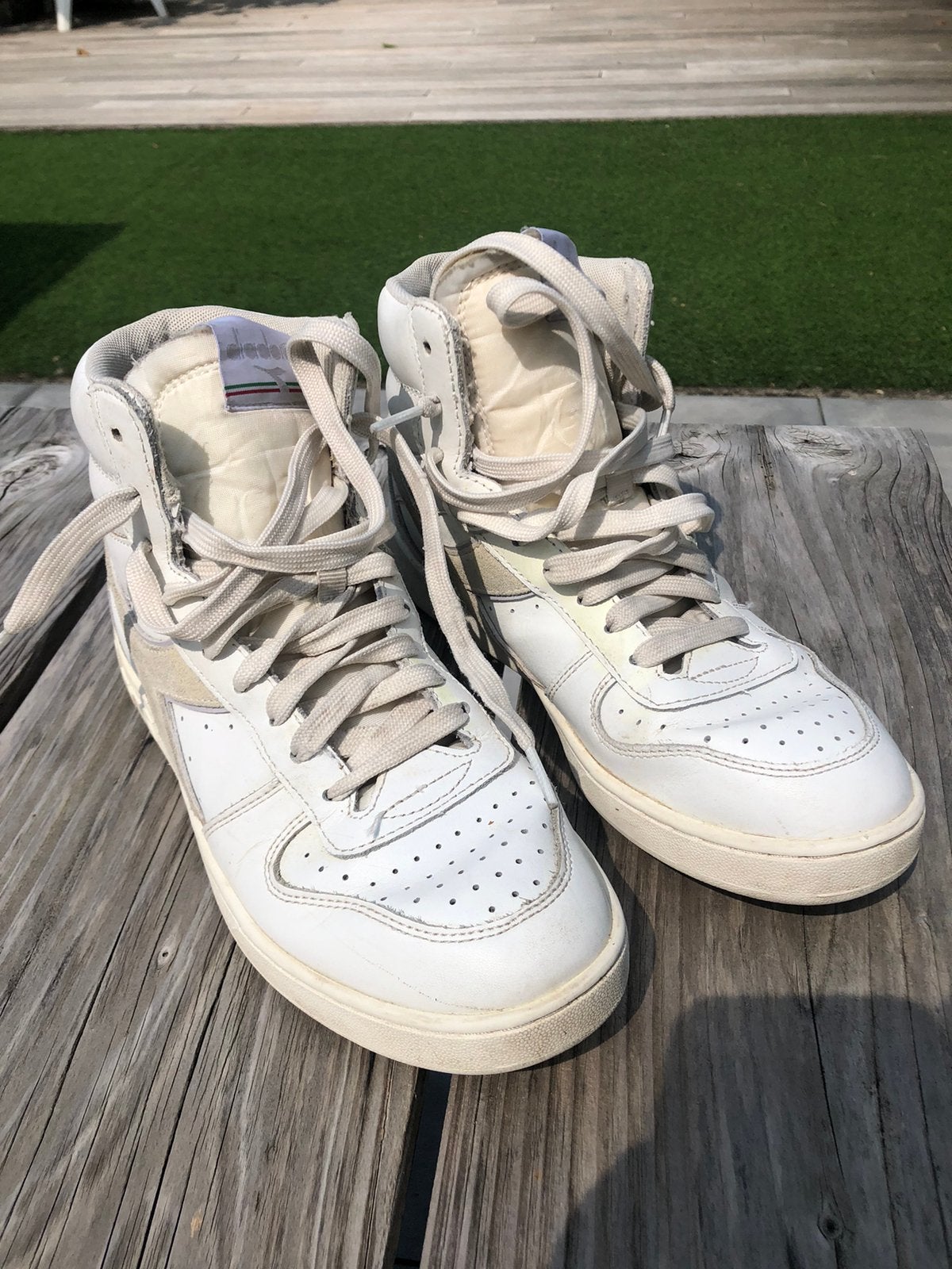 Weinig gedragen  witte Diadora schoenen  sneakers  maat 40, Kleding | Dames, Schoenen, Wit, Ophalen of Verzenden, Sneakers of Gympen