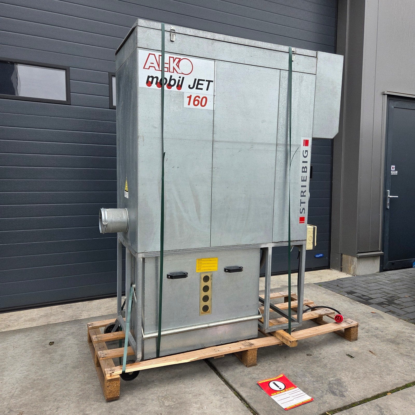 Alko mobiljet afzuiger model 160 compact *** onderdruk, Ophalen of Verzenden, Zo goed als nieuw, Ventilator en Afzuiger