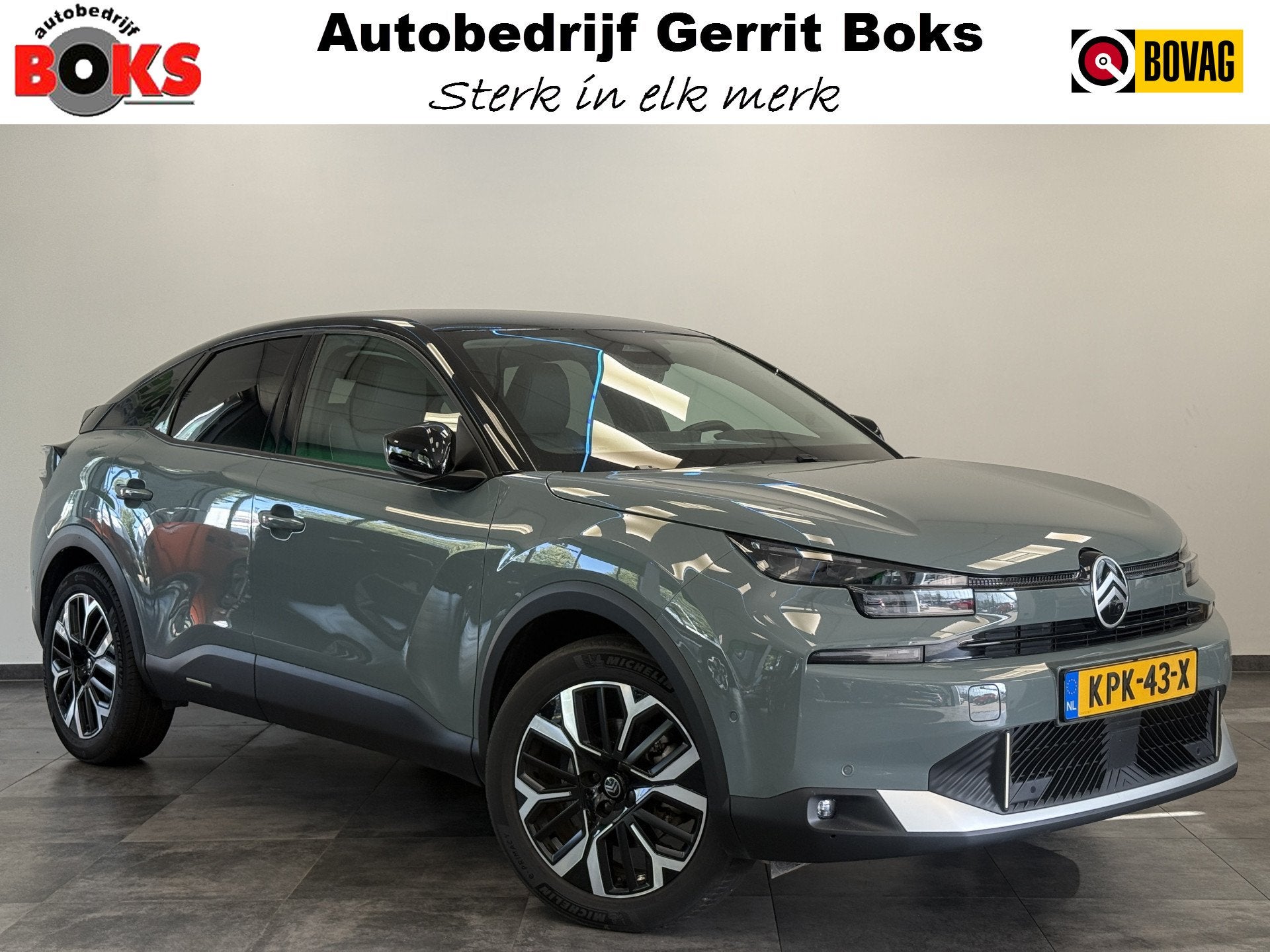 Citroën Ë-C4 Max 156pk Extended range 54 kWh ACC PDC Blind, Auto's, Automatische klimaatregeling, Gebruikt, Zwart, 156 pk