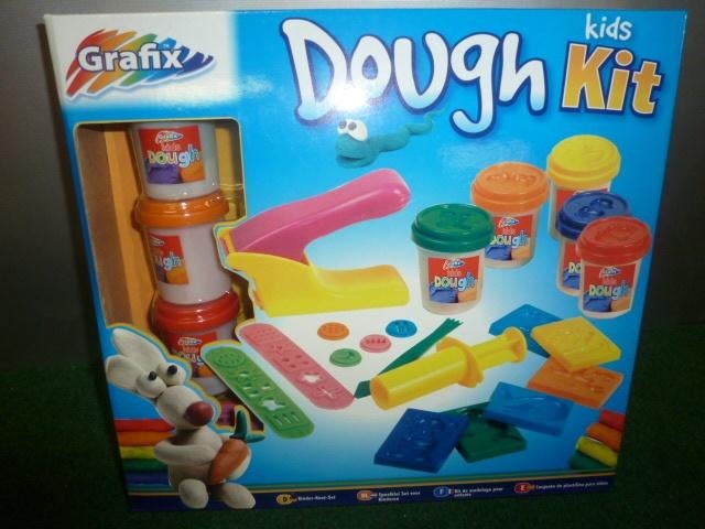 NIEUW Speelklei set voor kinderen inclusief 5 potjes klei, Ophalen of Verzenden, Nieuw, Knutselen