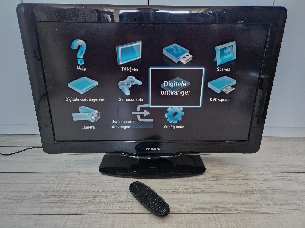 TV Philips 32 inch, Audio, Tv en Foto, Televisies, Ophalen, Philips, Gebruikt, LCD