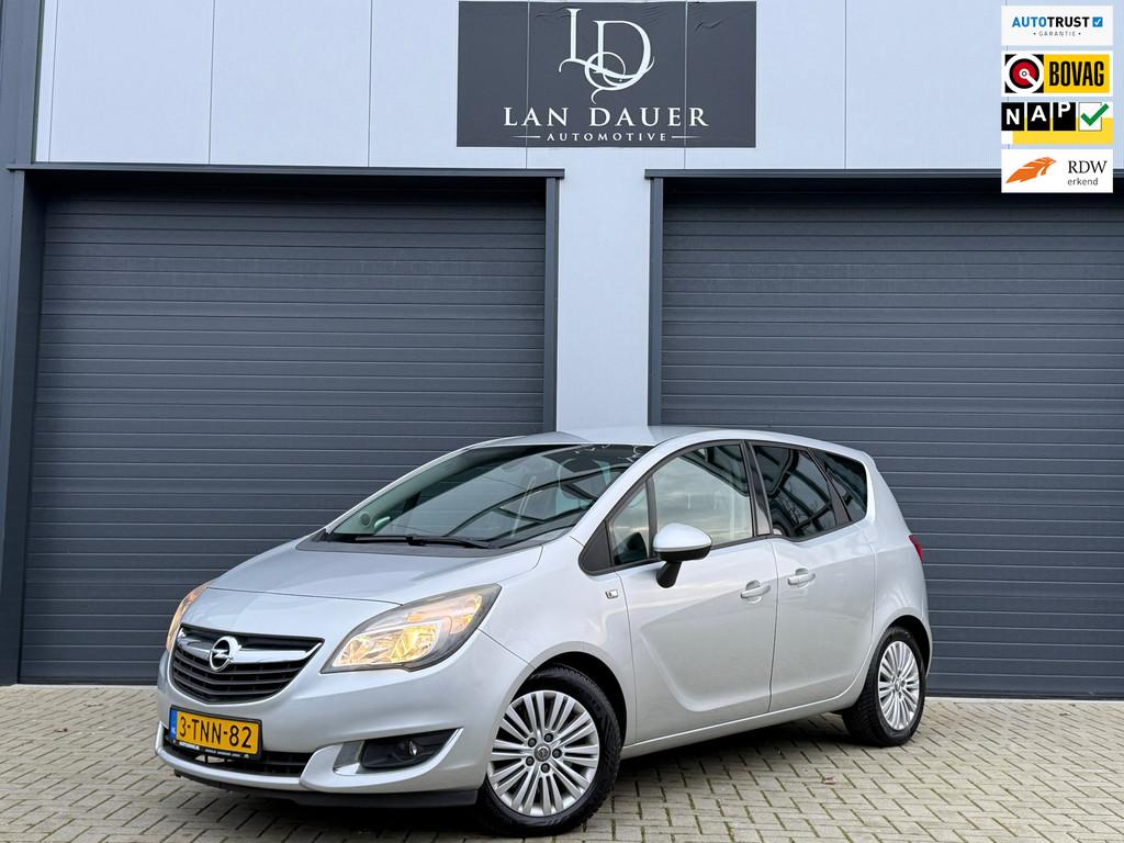 Opel Meriva 1.4 Turbo Cosmo / AUTOMAAT / LAGE KM NAP / APK, Auto's, Gebruikt, Euro 6, 4 cilinders, Parkeersensor