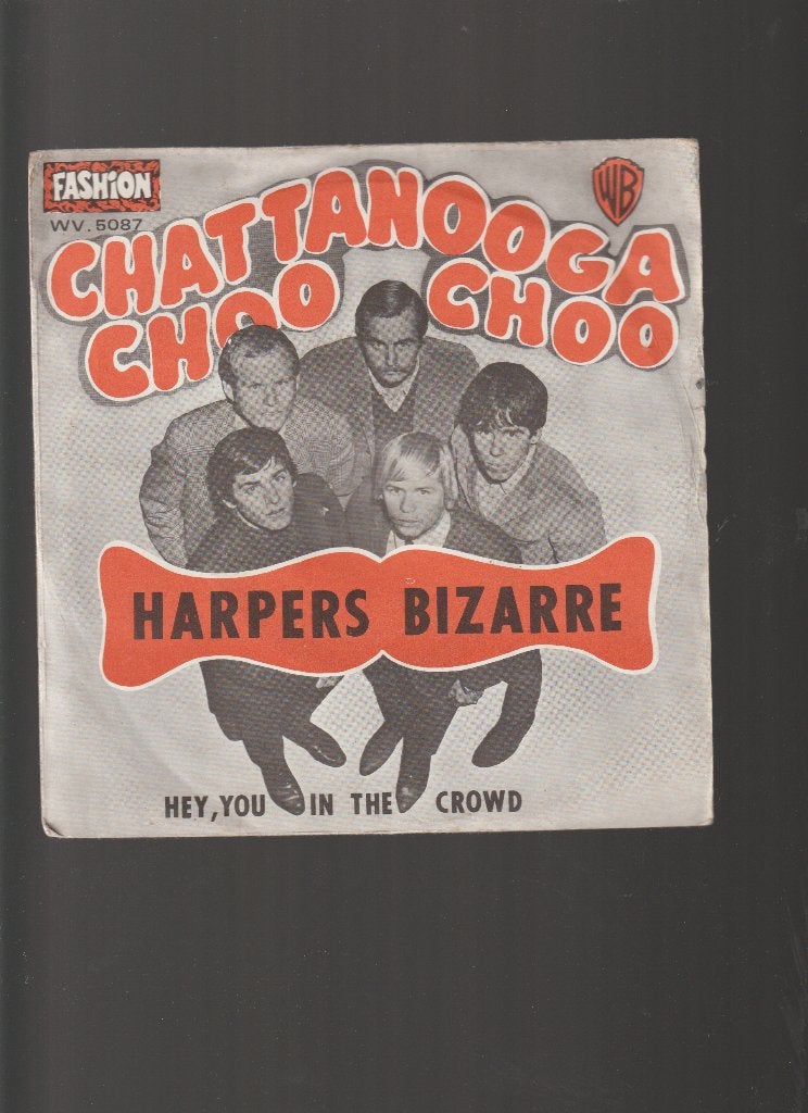 HARPERS  BIZARRE  --  CHATTANOOGA  CHOO  CHOO, 7 inch, Zo goed als nieuw, Rock en Metal, Fotohoes